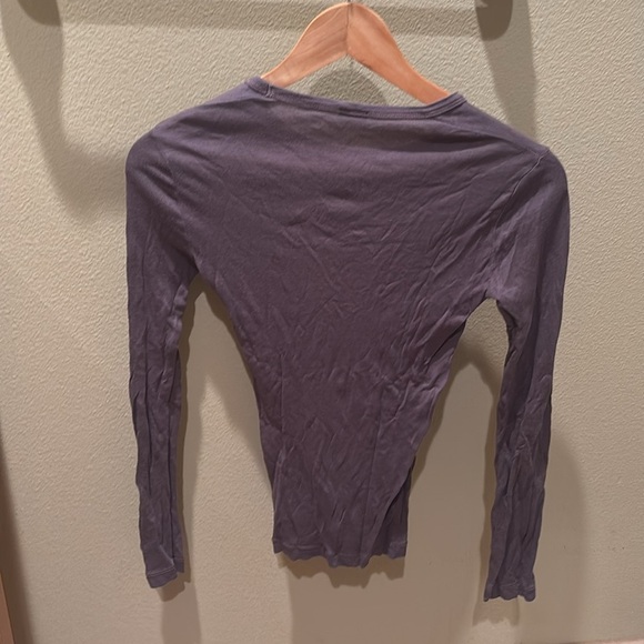 Splendid Lavender Long Sleeve Tee - Picture 8 of 10